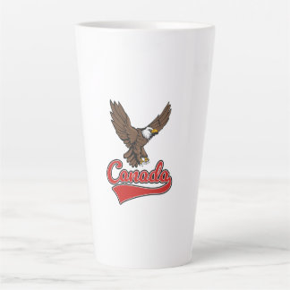 Taza De Café Latte Logotipo vintage del camión
