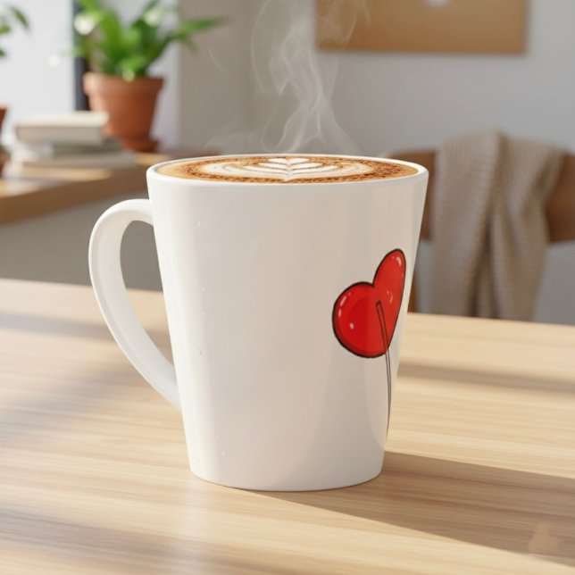 Taza De Café Latte Lollipop Latte Mug (Subido por el creador)