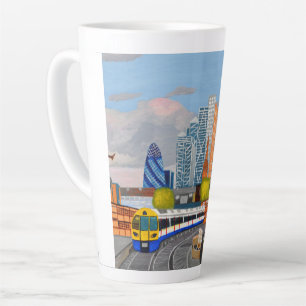 Taza De Café Latte London Overground Latte Mug