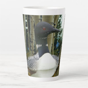 Taza De Café Latte Loon Wilderness