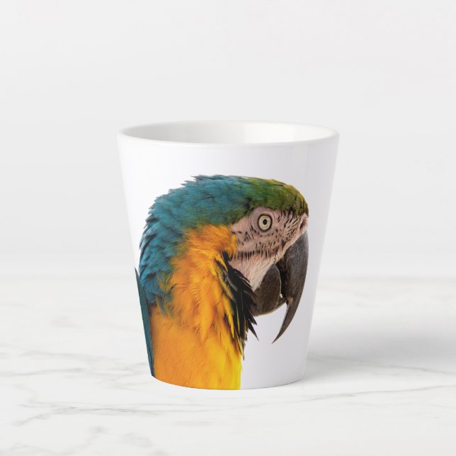 Taza De Café Latte Loro  (Anverso)