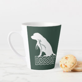 Taza De Café Latte Los amigos de Loki: Beagle Mickey White