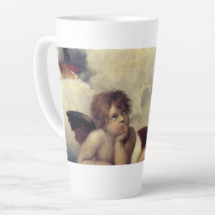 Taza De Café Latte Los ángeles de Raphael