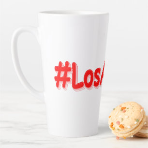 Taza De Café Latte "Los Angeles" Diseño Cute. ¡Hazte con una en Zazzl