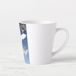 Taza De Café Latte Los ángeles hermosos y amables