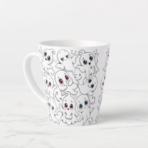 Taza De Café Latte Los fantasmas del bebé espantaron el humor de Hall