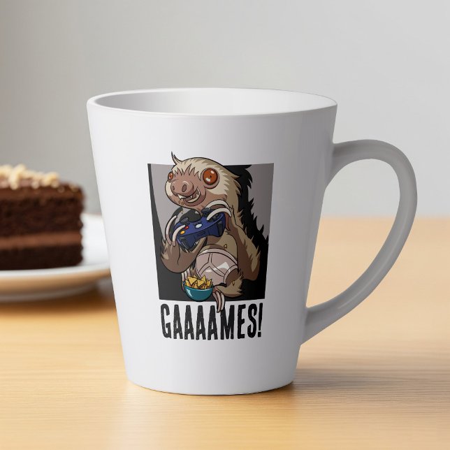 Taza De Café Latte ¡Los gaaames! Divertidos juegos de video de videoj (Subido por el creador)