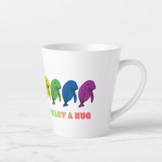 Taza De Café Latte Los homosexuales LGBTQIA+ solo quieren un abrazo