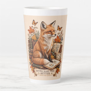 Taza De Café Latte Los libros hacen que la vida sea mejor – Vintage F
