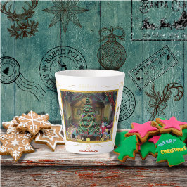 Taza De Café Latte Los navidades llegan pero una vez al año