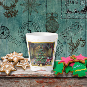 Taza De Café Latte Los navidades llegan pero una vez al año