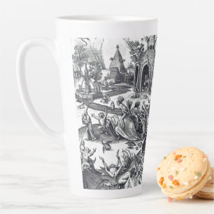 Taza De Café Latte Los Siete Pecados Capitales - Lujuria