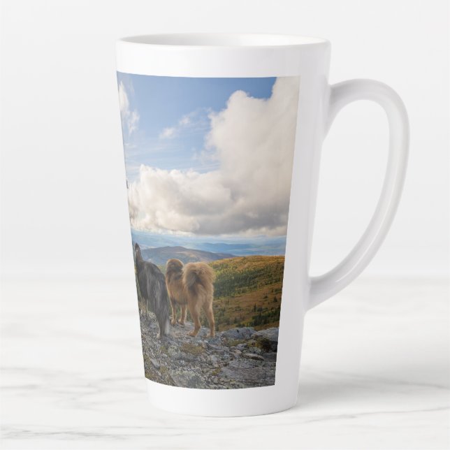 Taza De Café Latte Los Vigilantes (Derecha)