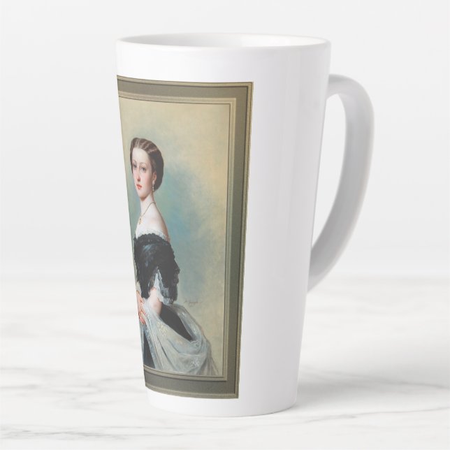Taza De Café Latte Louise, duquesa de Argyll (Ángulo derecho)