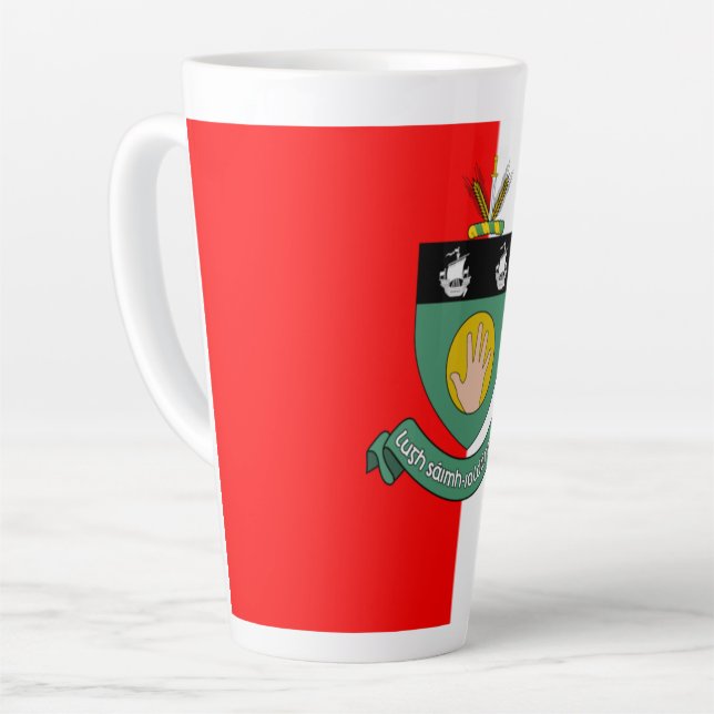 Taza De Café Latte Louth Mug (Ángulo izquierdo)