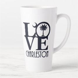 Taza De Café Latte LOVE Charleston Tall