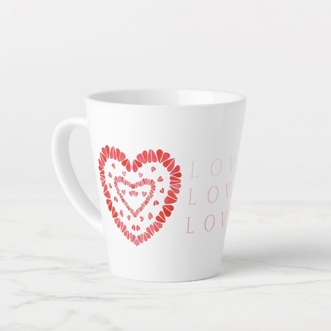 Taza De Café Latte LOVE Latte Mug (Ángulo izquierdo)