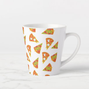Taza De Café Latte Love Pizza