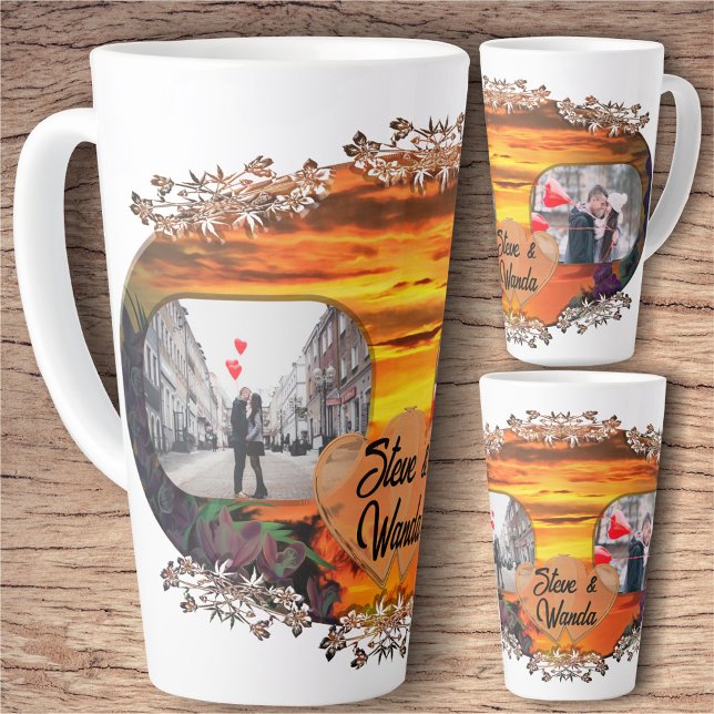 Taza De Café Latte Love Sunset 2584 (Subido por el creador)