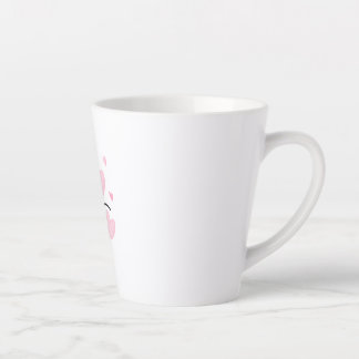 Taza De Café Latte LOVE Typography Mug