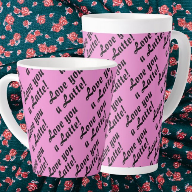 Taza De Café Latte  Love You A Latte Latte Mug (Great Valentine gift!)