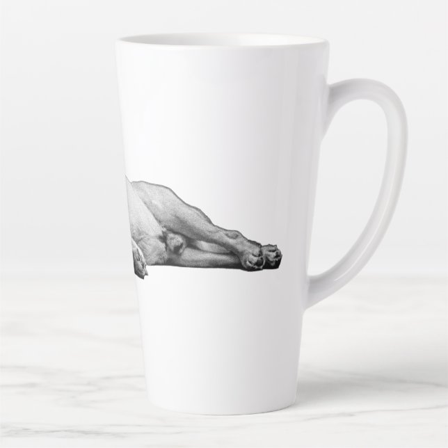 Taza De Café Latte Luces Abajo, Casa Mantenida (Derecha)