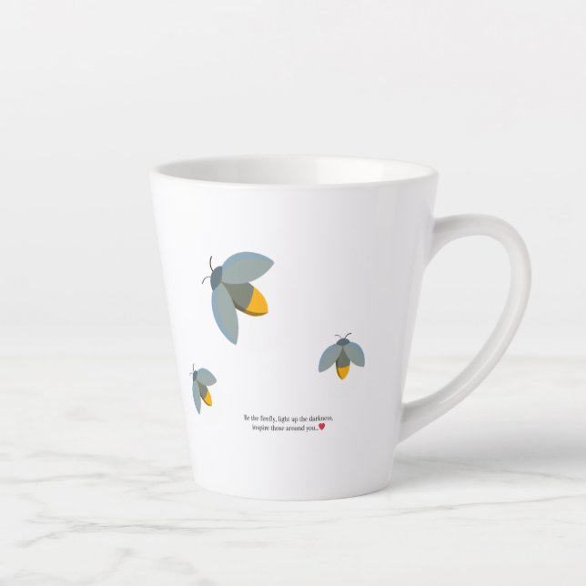 Taza De Café Latte Luciérnaga (Derecha)