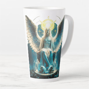 Taza De Café Latte Lucifer representa su luz y su característica