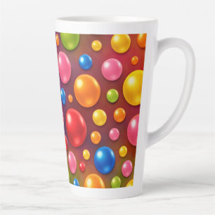 Taza De Café Latte lunares geniales 