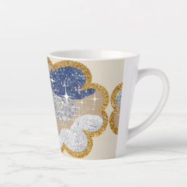 Taza De Café Latte Luxe Cloudy Dreamy Glam Mug