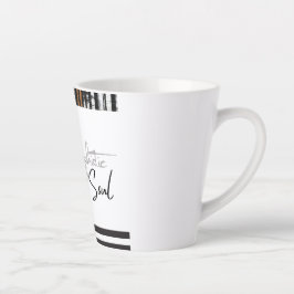 Taza De Café Latte LUXE Sophisticated Soul