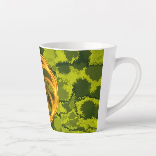 Taza De Café Latte Luz solar (Derecha)