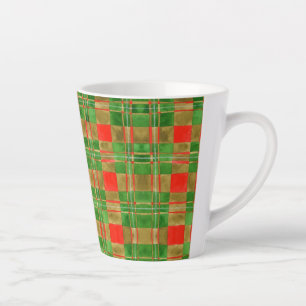 Taza De Café Latte MAC GREGOR TARTAN Latte Mug