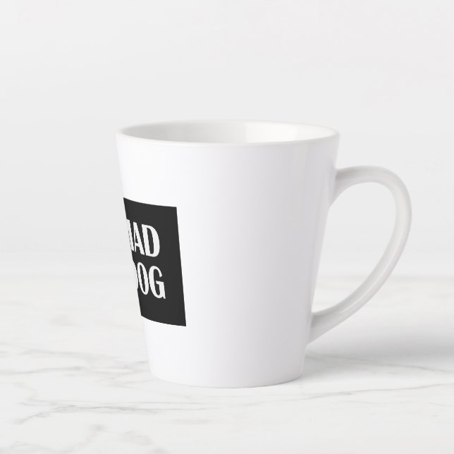 Taza De Café Latte Mad Dog Cup (Derecha)