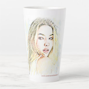 Taza De Café Latte Madelyn