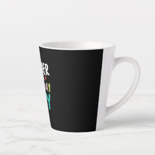 Taza De Café Latte Madre De Arte Madre Del Niño De Cumpleaños