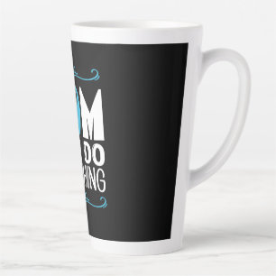 Taza De Café Latte Madre Regalo, mamá puede hacer cualquier cosa