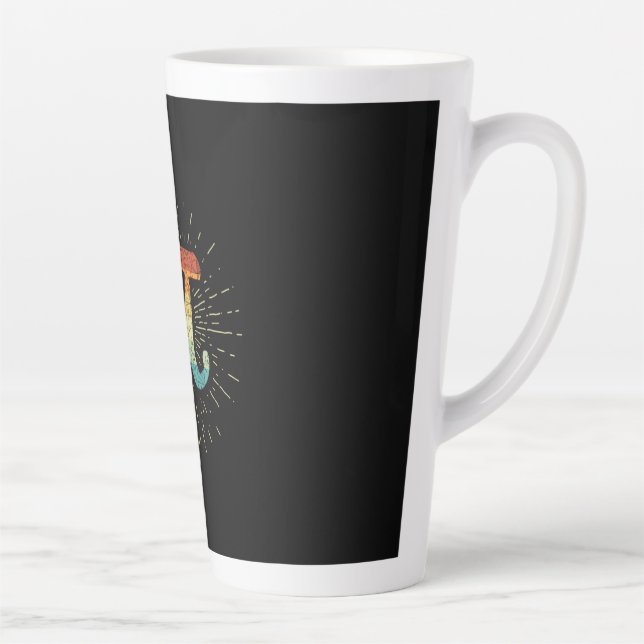 Taza De Café Latte Maestra Cute Pi (Derecha)
