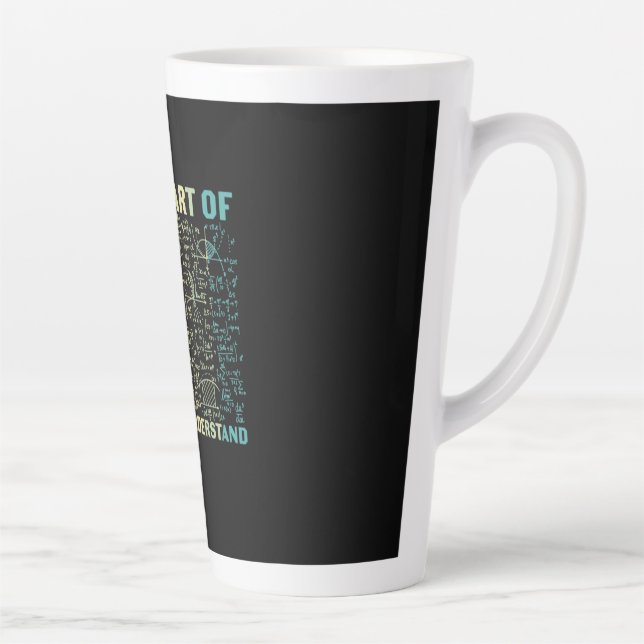 Taza De Café Latte Maestra ¿Qué Parte De La Matemática? (Derecha)
