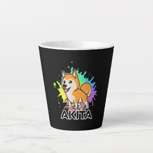 Taza De Café Latte Maestros del perro Akita shiba inu Regalo de per