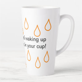 Taza De Café Latte MAGA Lágrimas Latte Mug
