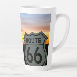 Taza De Café Latte Magia de la Carretera Madre