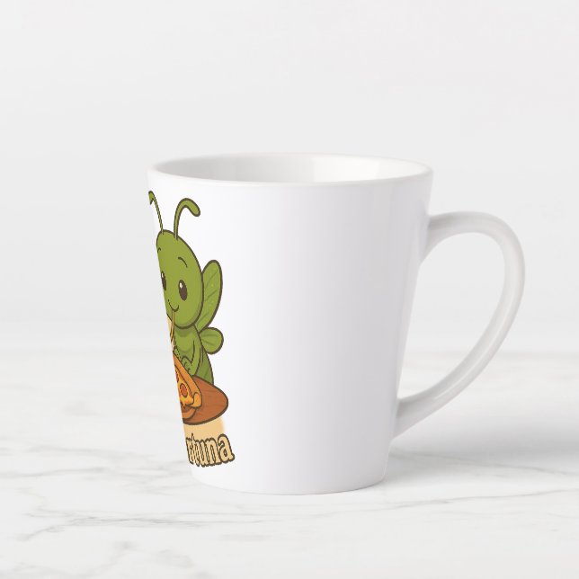 Taza De Café Latte Magnífica Italia Mug - Tati & Gan Gan (Derecha)