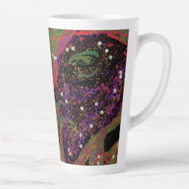 Taza De Café Latte Mago de las Plantas
