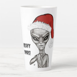 Taza De Café Latte ¡Mala fortuna, pesadas navidades!