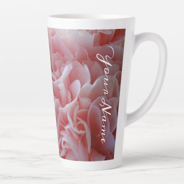 Taza De Café Latte Mallow rosa (Derecha)
