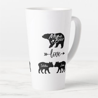 Taza De Café Latte Mama Bear Latte Mug