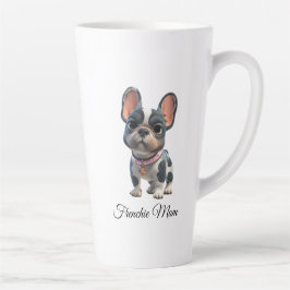 Taza De Café Latte Mamá de Bulldog Francés Frenchie