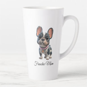 Taza De Café Latte Mamá de Bulldog Francés Frenchie