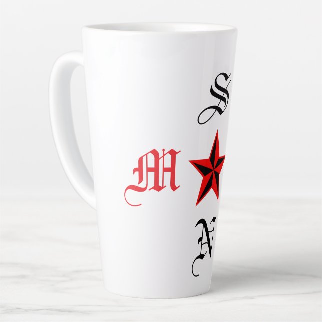 TAZA DE CAFÉ LATTE MAMÁ E HIJO (Ángulo izquierdo)